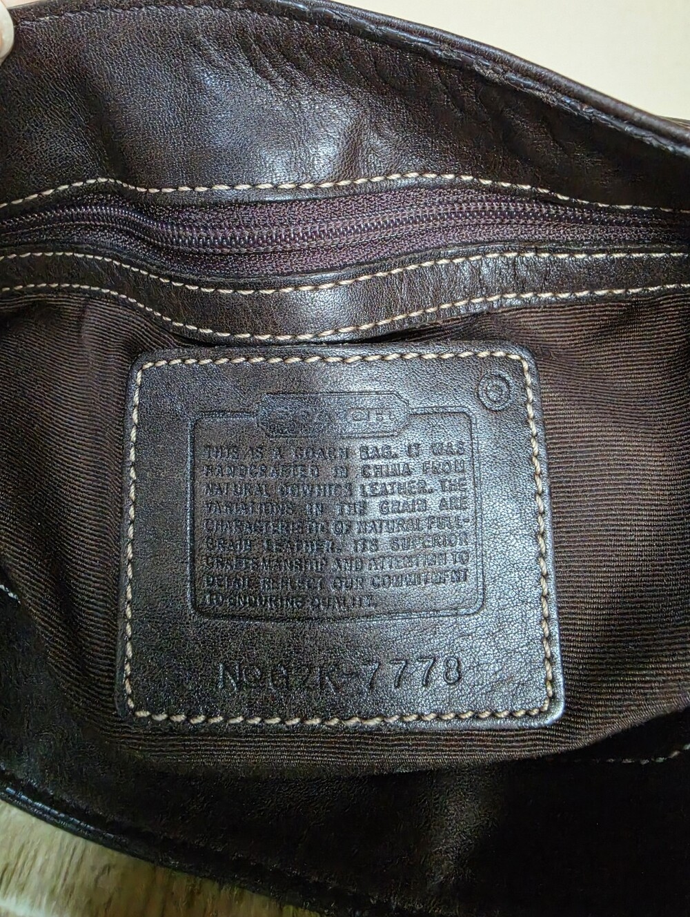 2002 Coach Bag - Picture 9 of 9